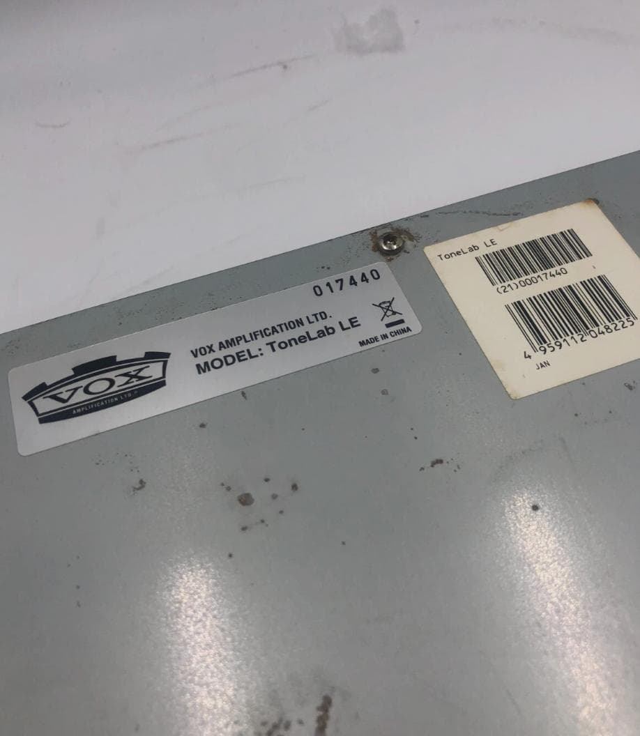VOX Tonelab LE アダプター無し