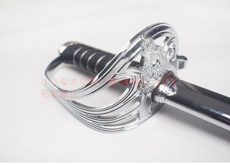 円頭亜鉛合金ハンドガードバージョン指揮剣 古兵器 武具 日本刀 模造刀 居合刀