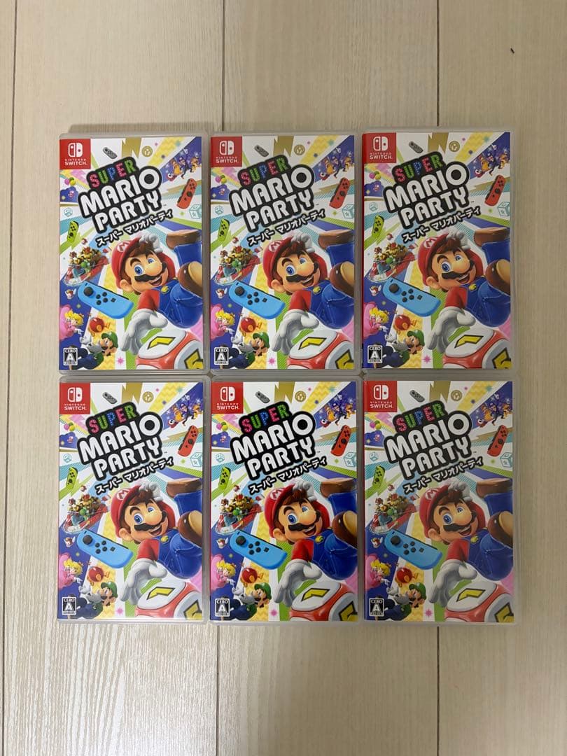 スーパー マリオパーティ　６本セット