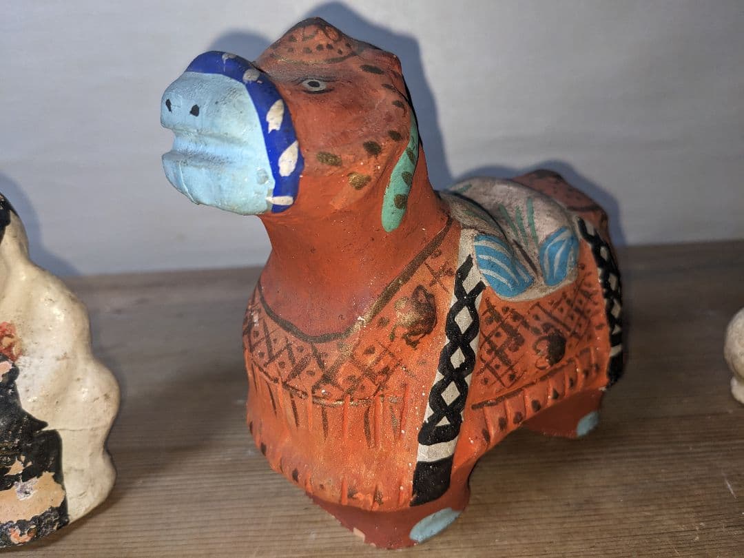 大正時代　 土人形　郷土玩具 伝統工芸品　相良人形