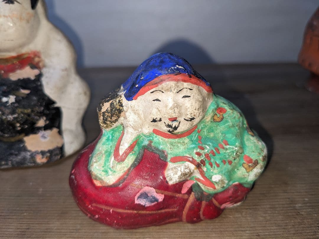 大正時代　 土人形　郷土玩具 伝統工芸品　相良人形