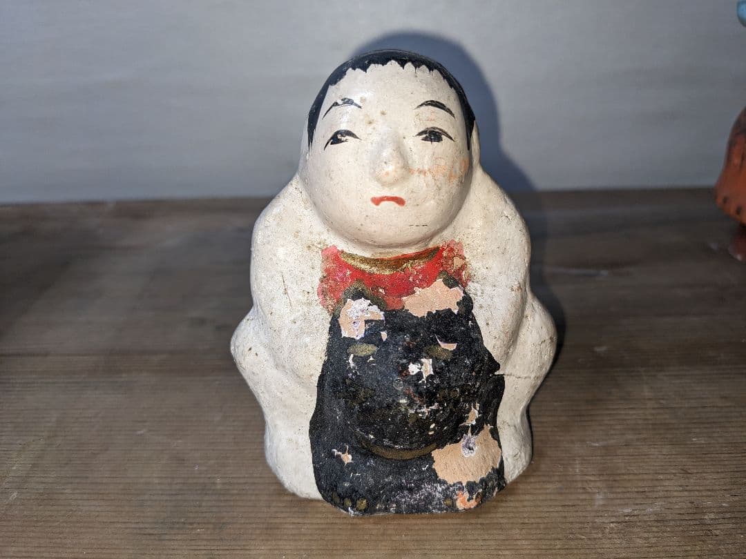 大正時代　 土人形　郷土玩具 伝統工芸品　相良人形
