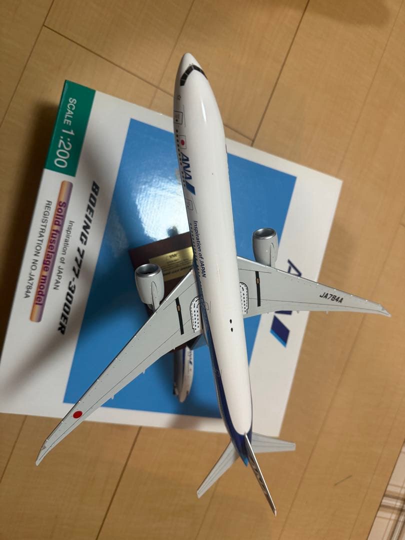 全日空商事 ANAB777-300ER JA784Aソリッドモデル 1:200