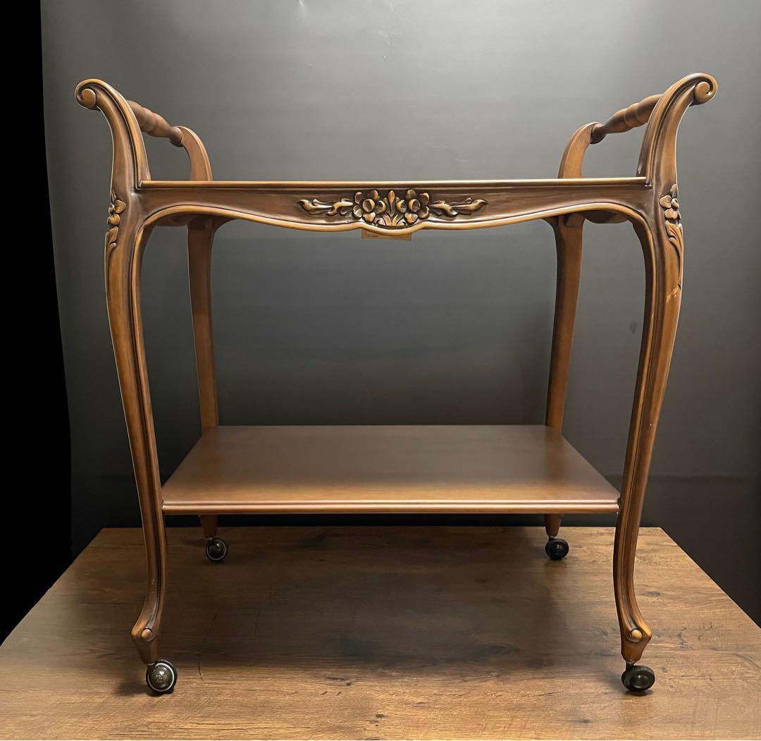 domaniドマーニ　ワゴン　キャスター付き　サイドテーブル　高級 29万