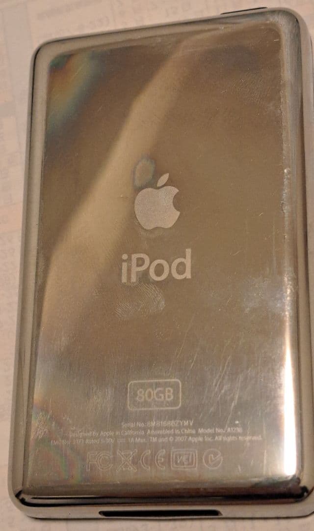 Apple iPod 80GB第六世代 MB147J
