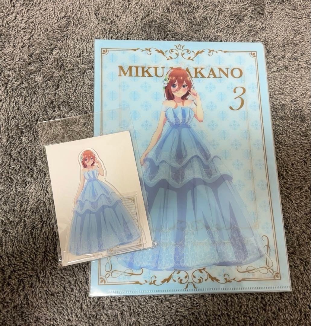 五等分の花嫁展 三玖セット