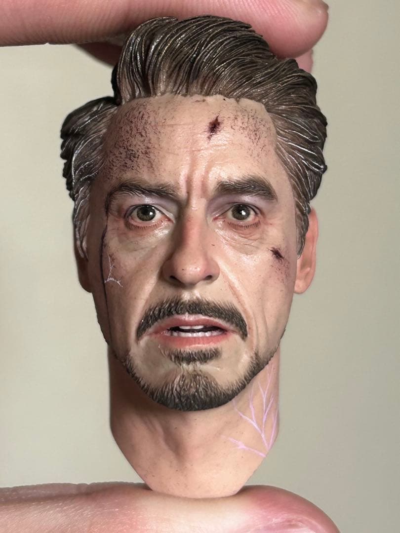 1/6 アイアンマン　トニー　アベンジャーズ　エンドゲーム　カスタムヘッド