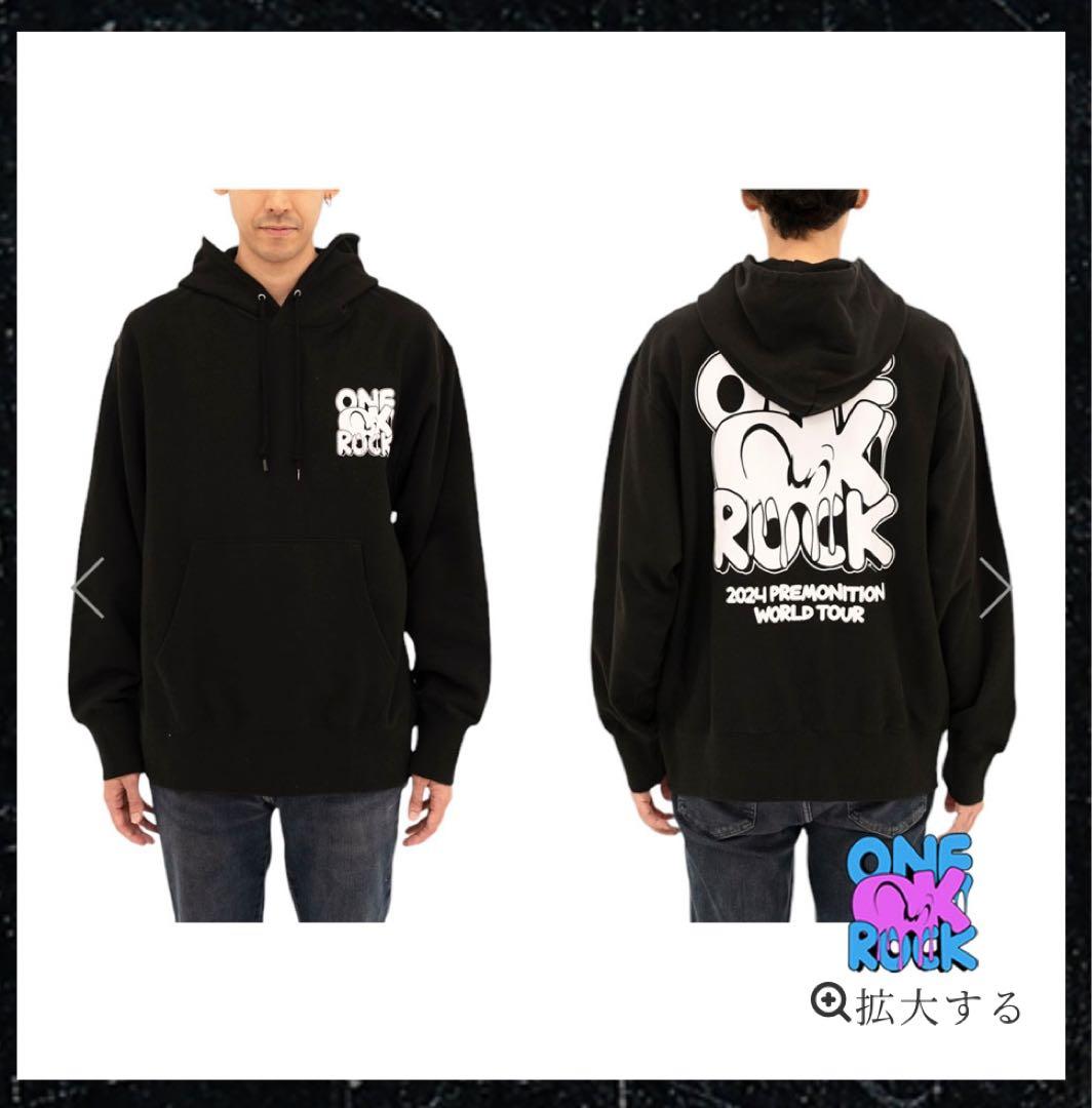 ONE OK ROCK 2024 PREMONITION パーカー
