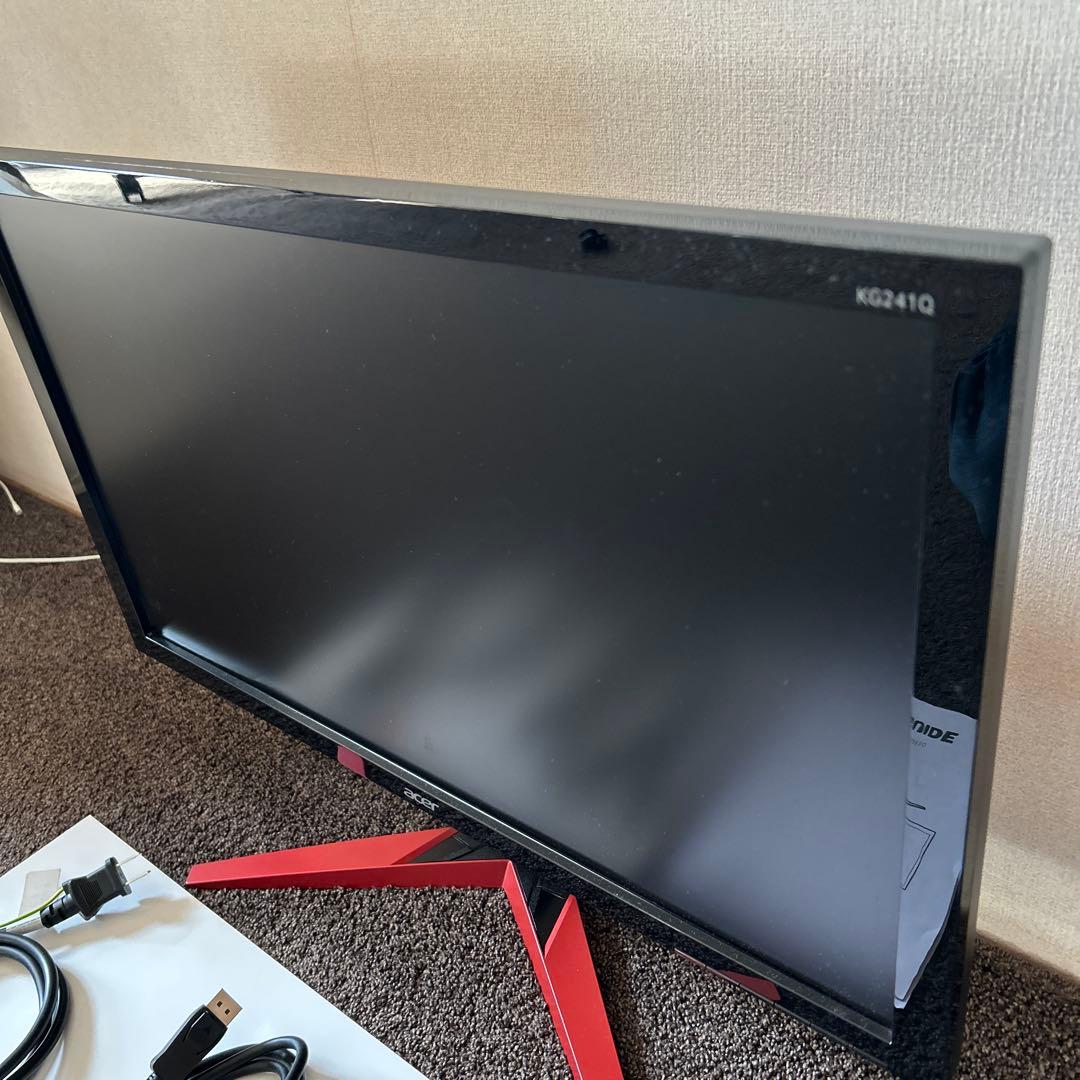 ゲーミングモニター　acer 165Hz KG241Q 23.6インチ