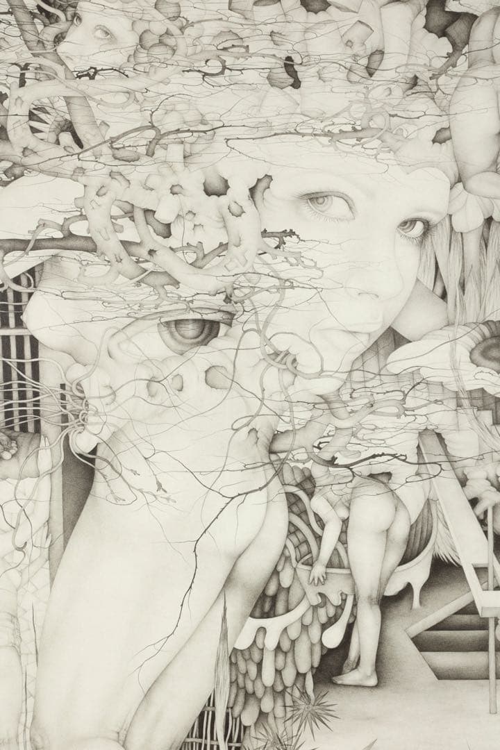 城景都 リトグラフ「想II」69/200 直筆サイン 額装 箱付