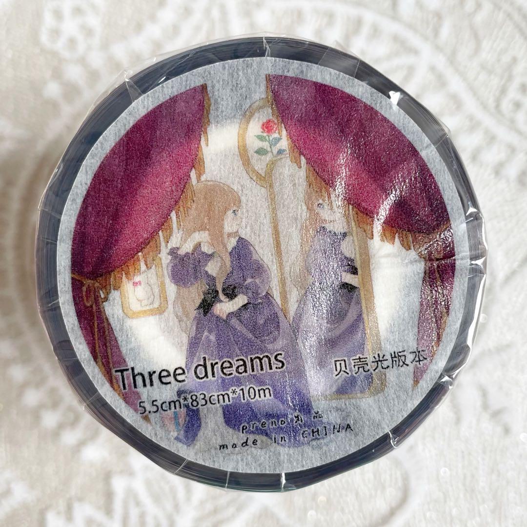 Three dreams 海外 マスキングテープ 人物 マステ 2670円