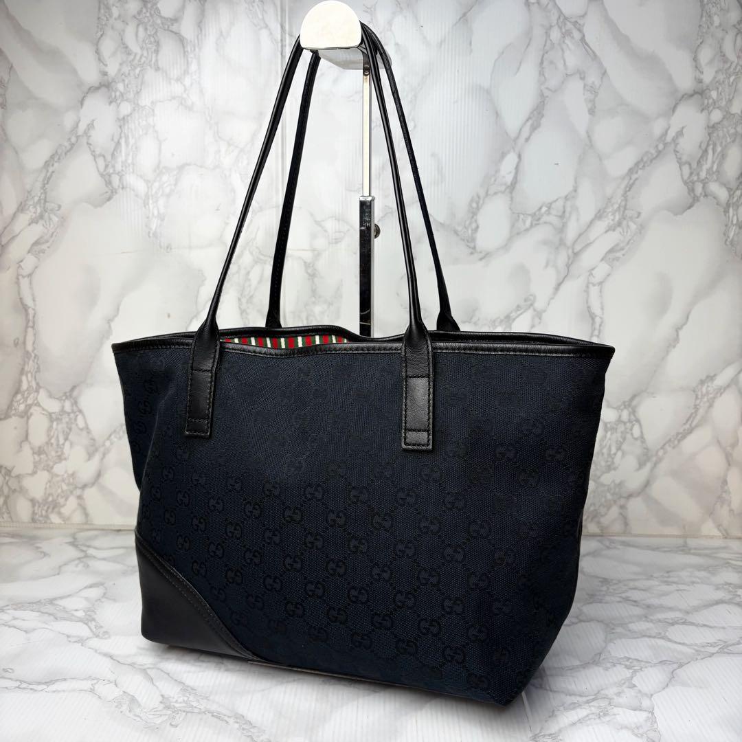 041 極美品 GUCCI インターロッキング トートバッグ ハンドバッグ u6