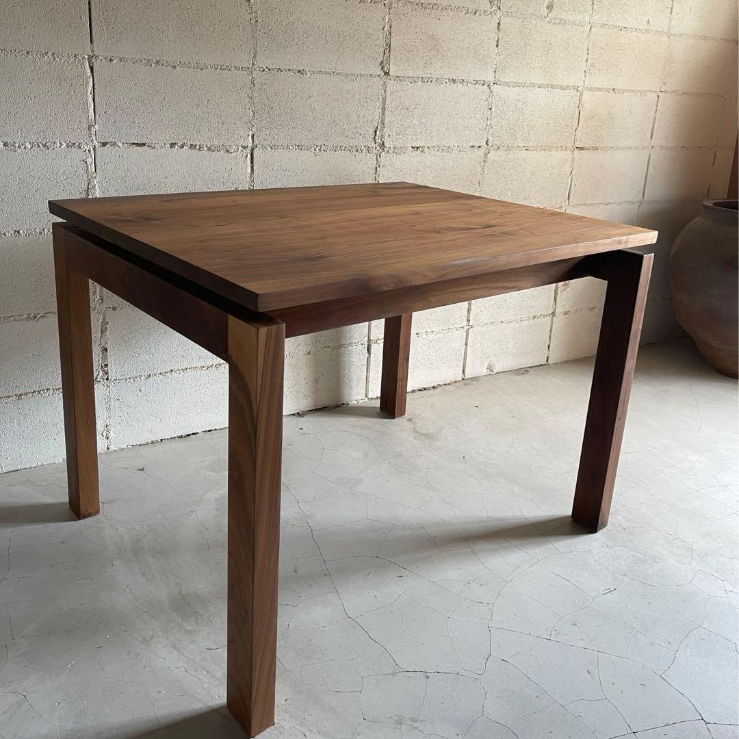 いろは　美品　高級　ウォールナット無垢材 ダイニングテーブル