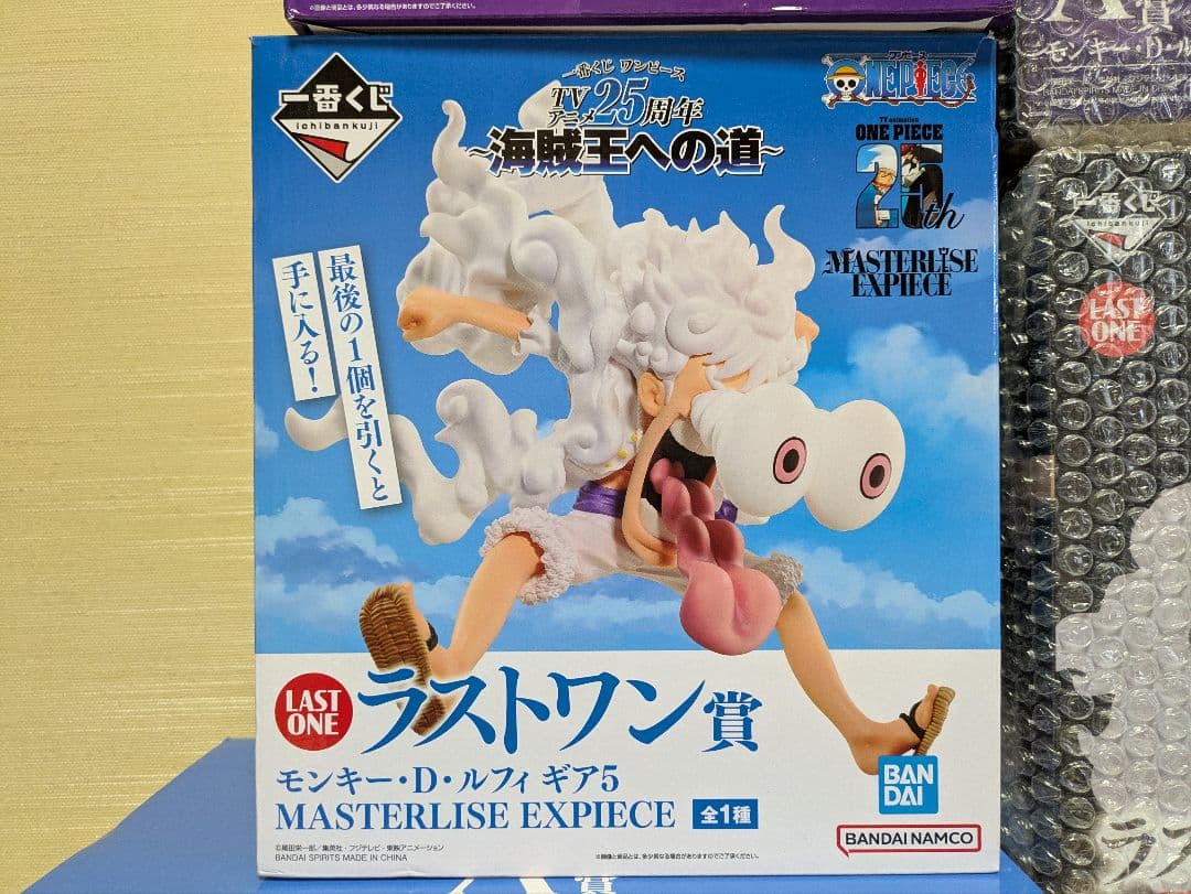 ワンピース 一番くじ ルフィ ギア5 ニカ まとめ売り ラストワン賞他6体
