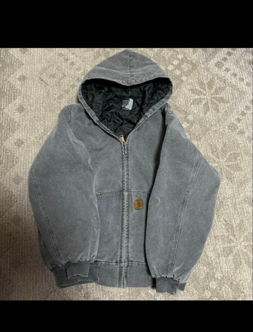 Carhartt フード付きジャケット Lサイズ グレー