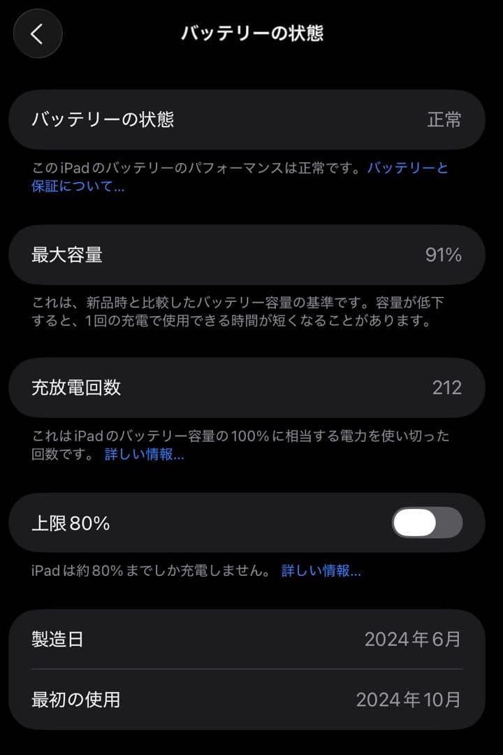 iPad mini A17 Pro（第7世代） Wifiモデル