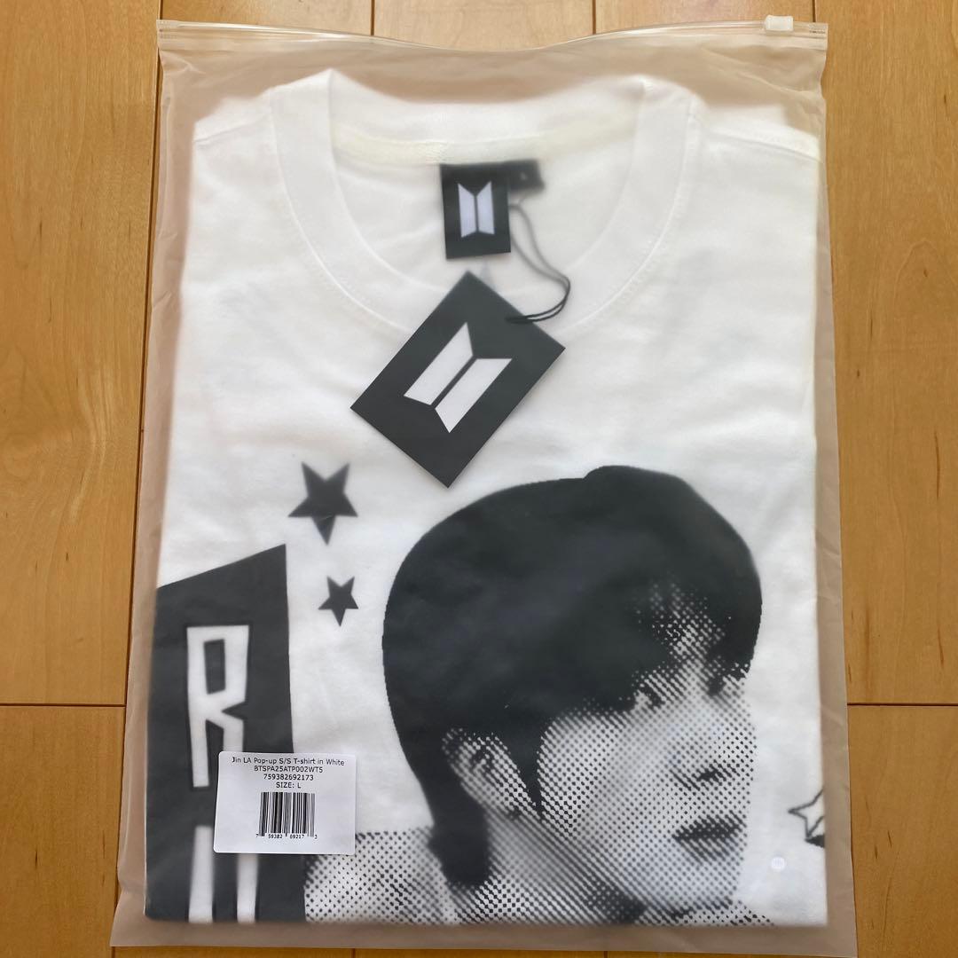 【再値下げ】Jin LA Pop-up Tシャツ Lサイズ　ショッパー付き