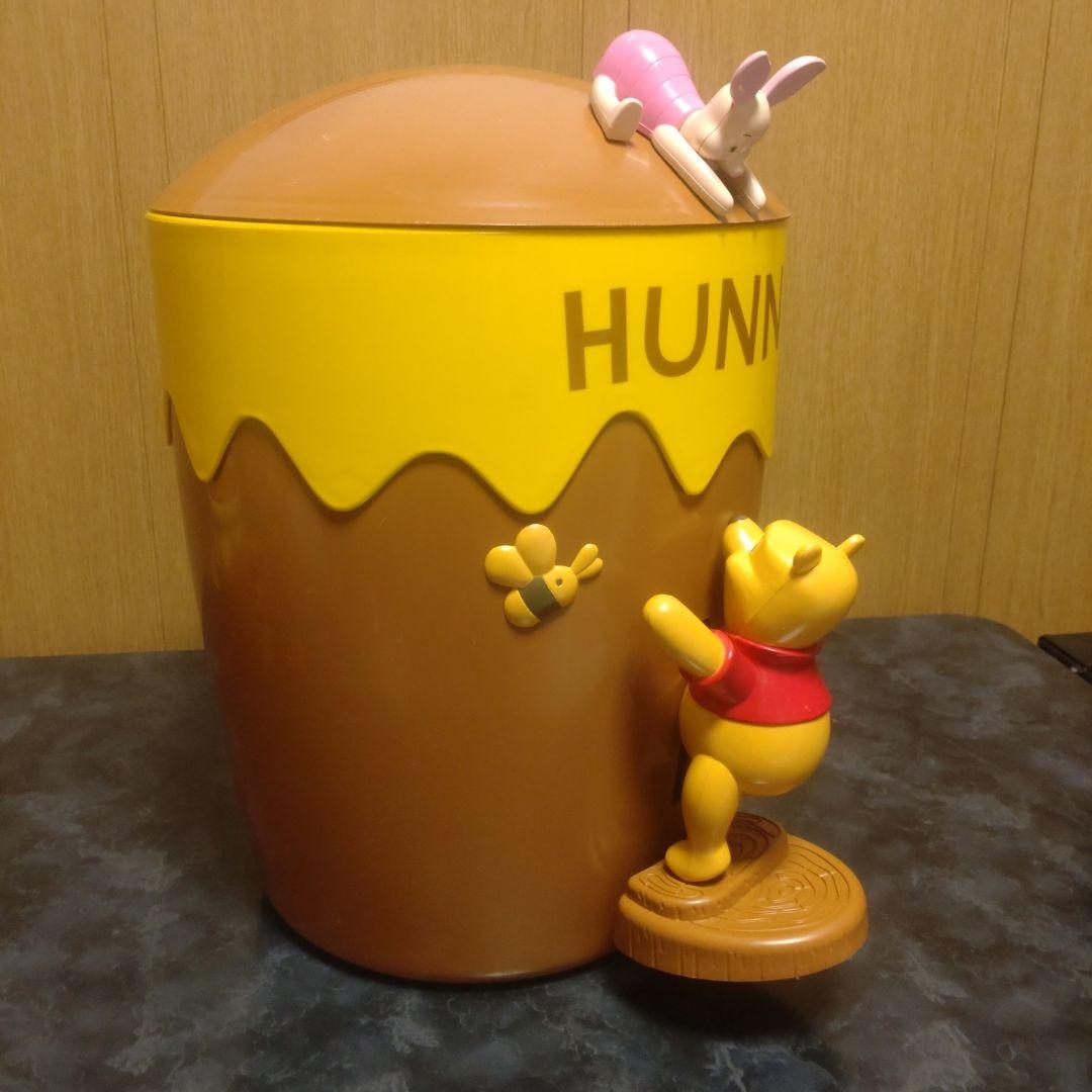 くまのプーさん　特大踏み式ごみ箱、小物入れ　【追加あり】