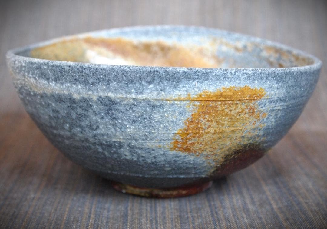 希少作★鯉江明【父＆師：鯉江良二】St. JOHN手茶碗B★共箱