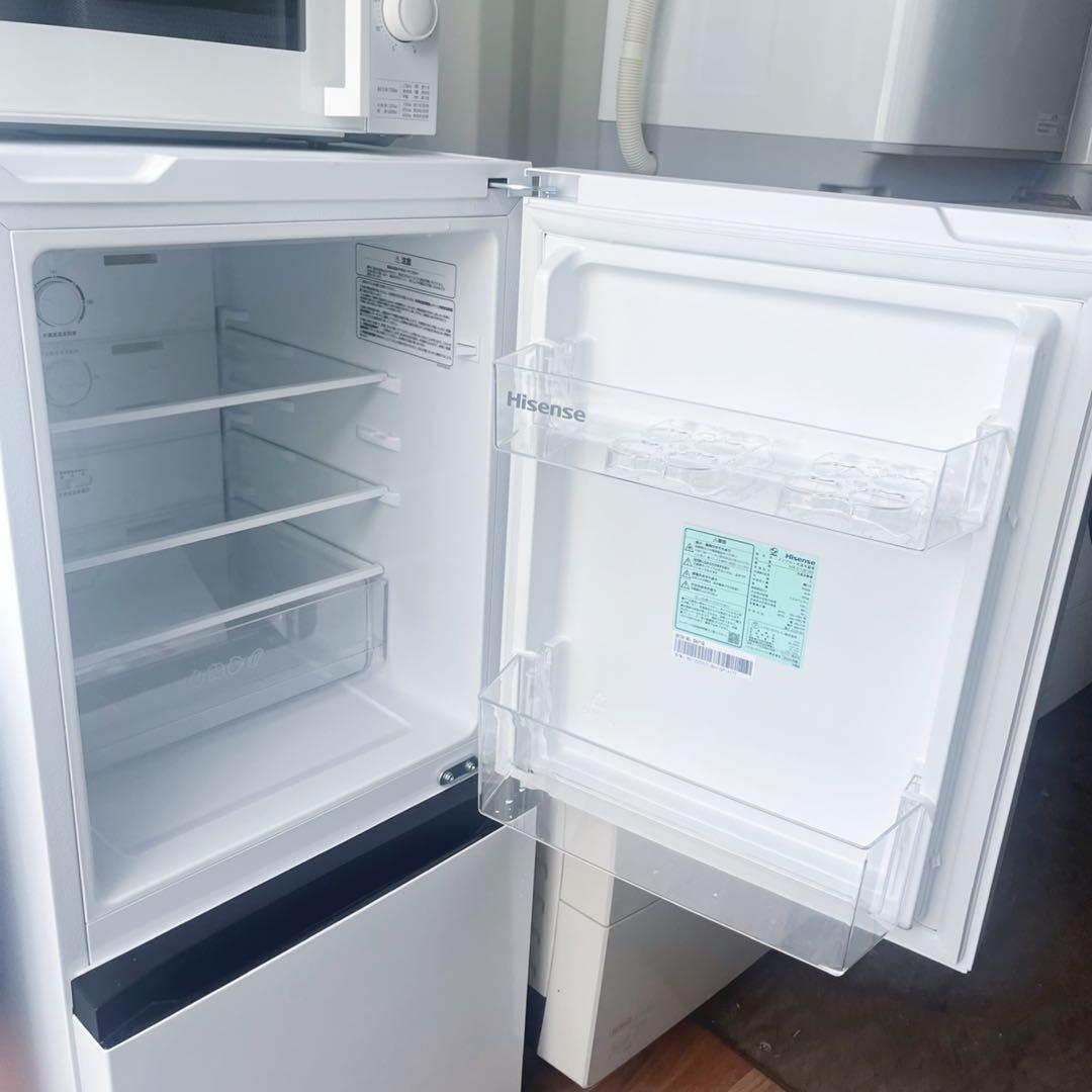 取付無料！最新2024年製ホワイトインテリア冷蔵庫洗濯機電子レンジ炊飯器！