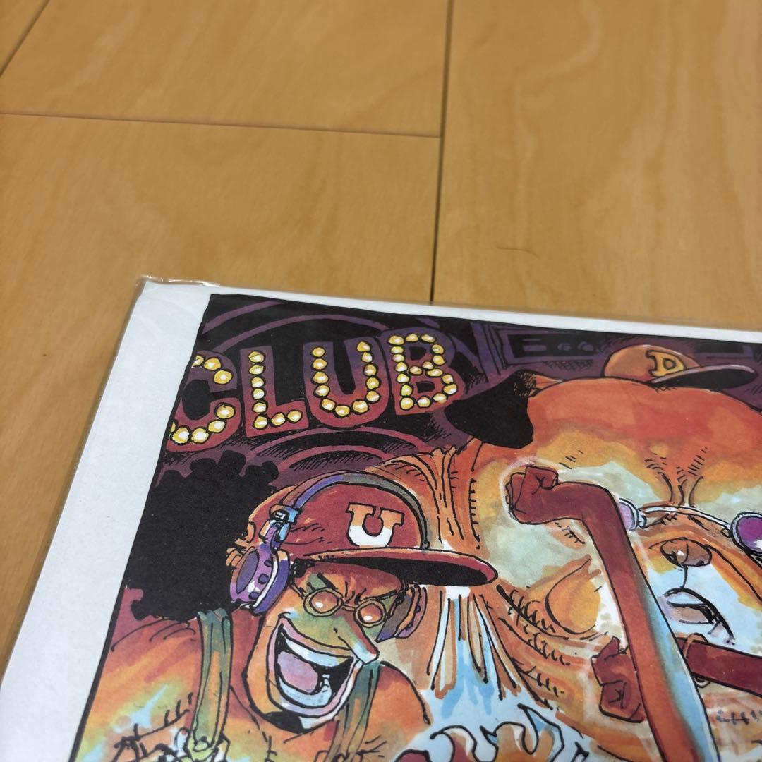 ワンピース 第981話「参戦」扉絵カラー複製原画　当選品