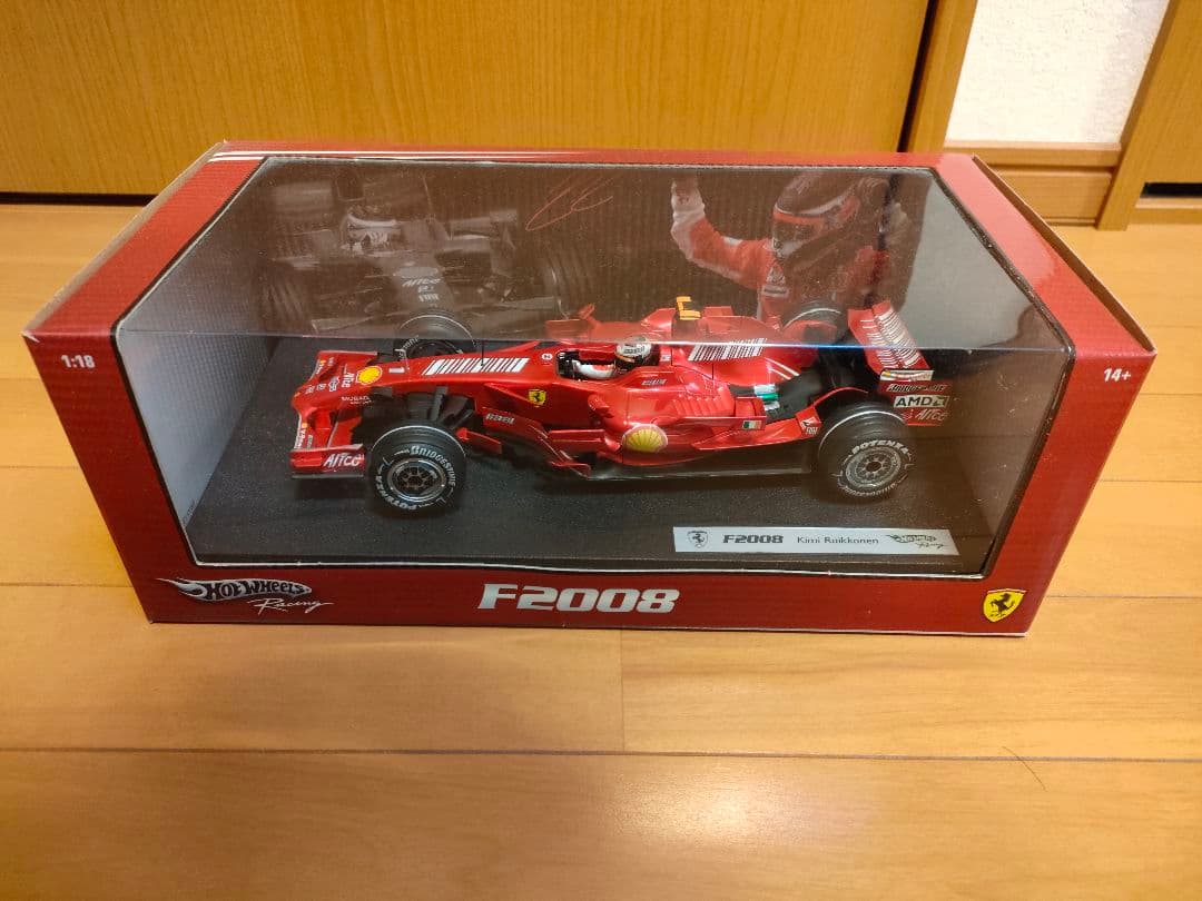 F1　フェラーリF2008 1/18キミ・ライコネン