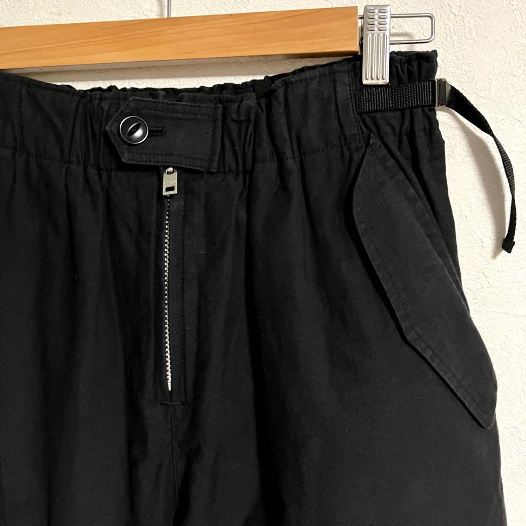 【雰囲気抜群❗️】Y's YOHJI YAMAMOTO 黒 ボンテージパンツ
