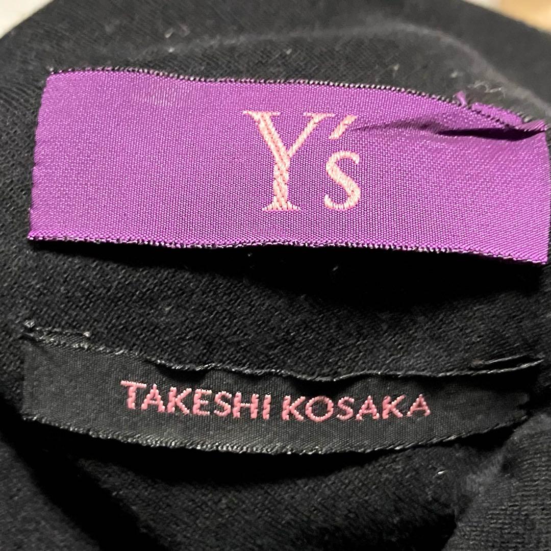 【雰囲気抜群❗️】Y's YOHJI YAMAMOTO 黒 ボンテージパンツ
