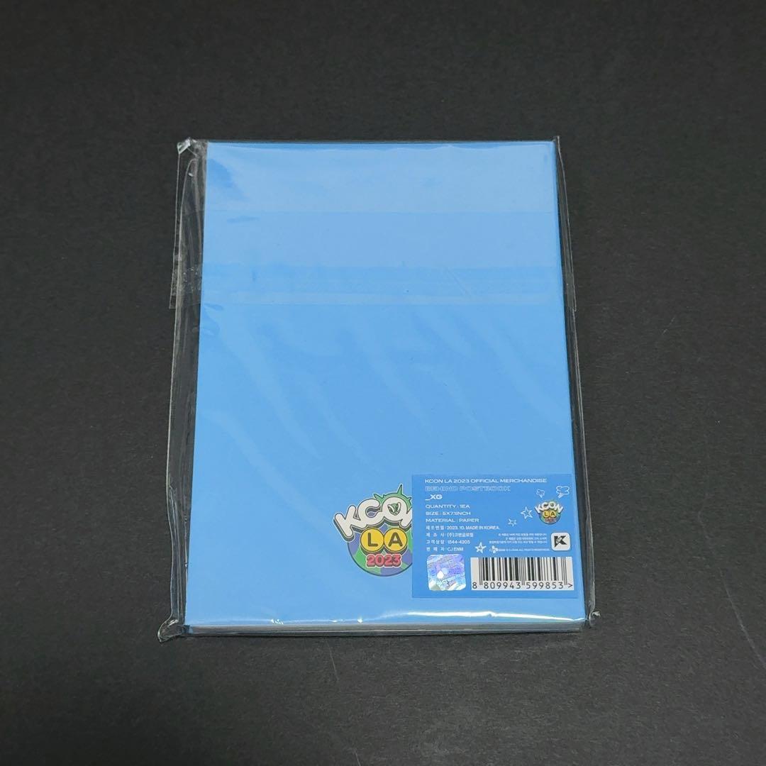 【XG】KCON LA 2023 BEHIND POSTBOOK 完売品