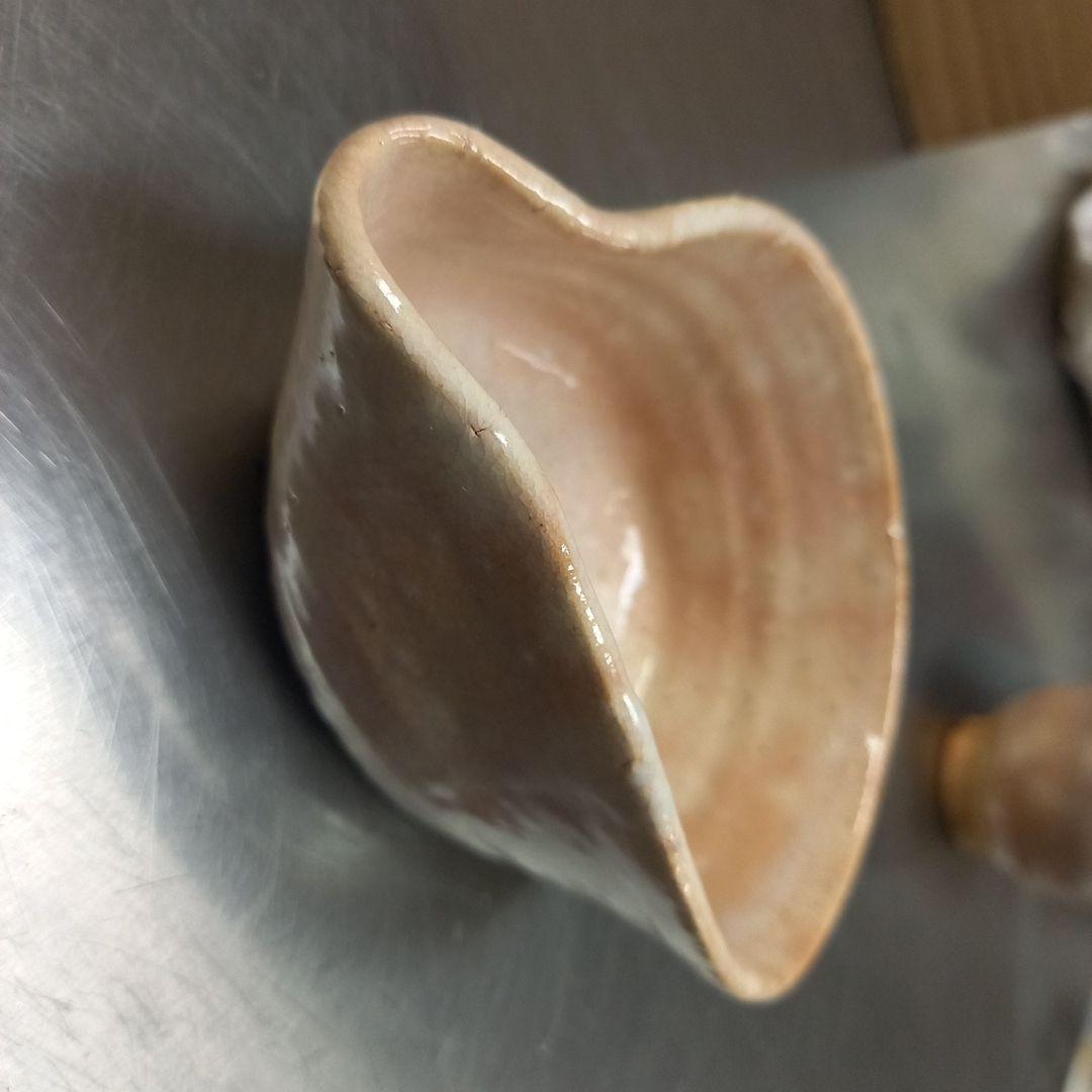 萩焼 十一世 坂高麗左衛門 造 萩茶器 十一代 共箱 新品　未使用