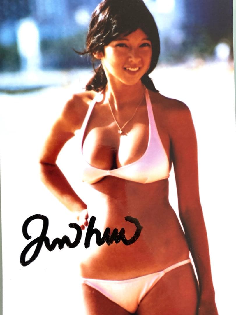 セール中…アグネス・ラム直筆サイン入り写真…Agnes Lum