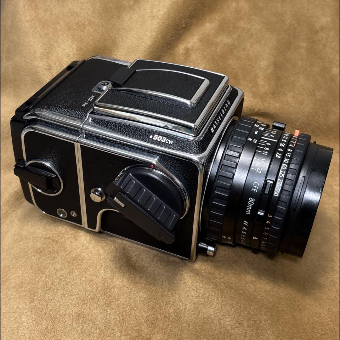 Hasselblad 503CW + CFE 80mm F2.8 中判カメラ