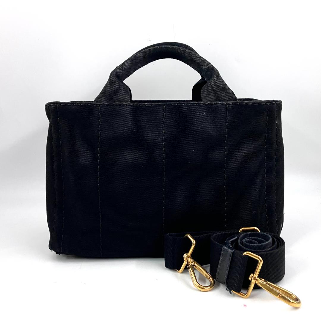 プラダ 3092 カナパ Sサイズ 2WAY キャンバス ショルダーバッグ