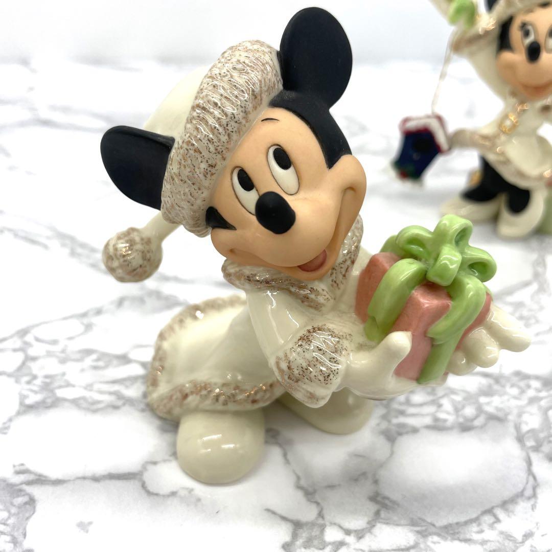 レノックス LENOX ディズニー　クリスマス　ミッキー&ミニー限定品