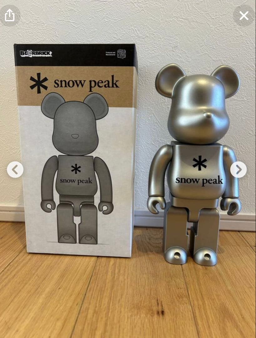 クリスマス限定値下げ！　ベアブリック　スノーピーク　400% 限定