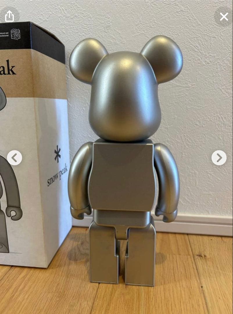 クリスマス限定値下げ！　ベアブリック　スノーピーク　400% 限定