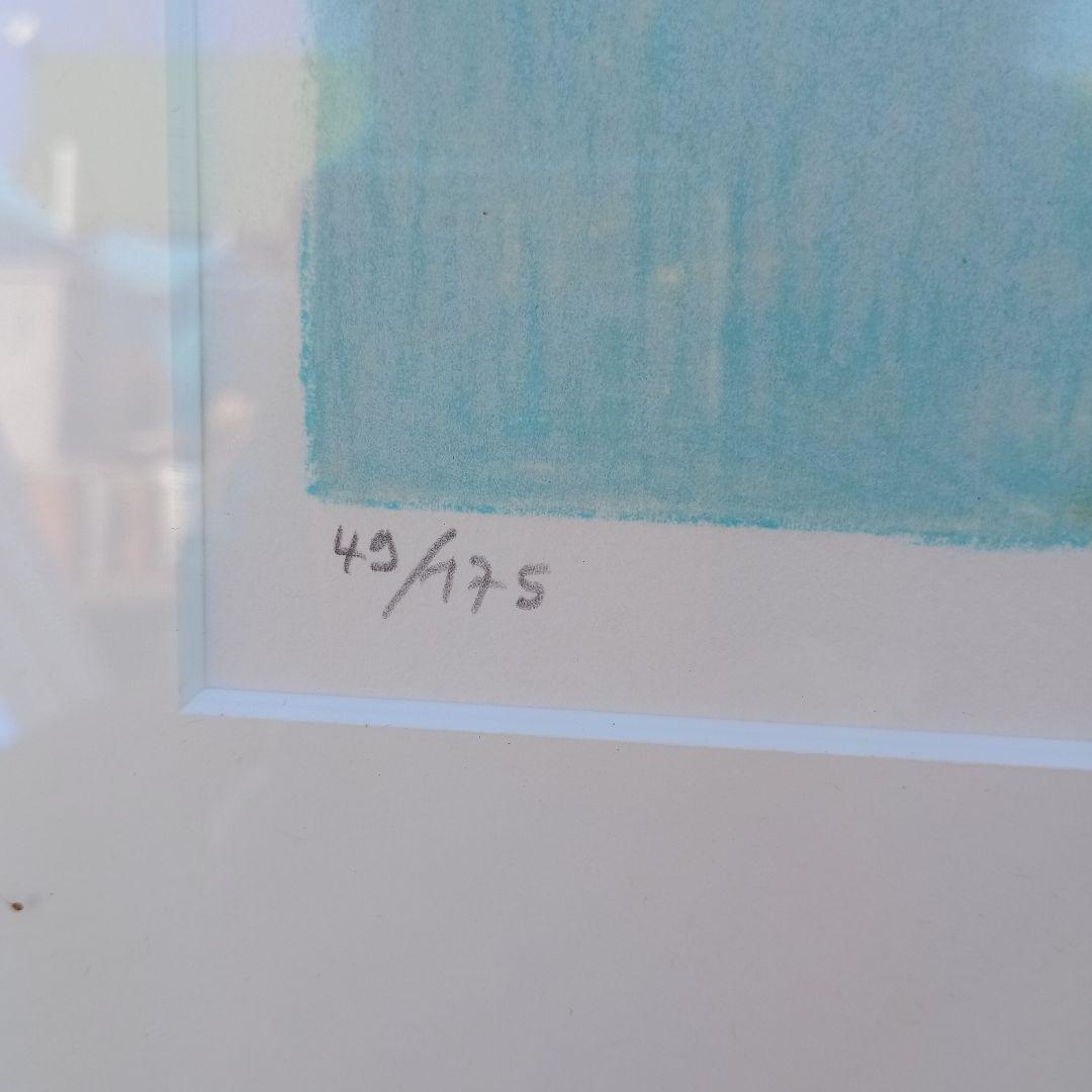 4048 アンドレ・コタボ　リトグラフ　額装