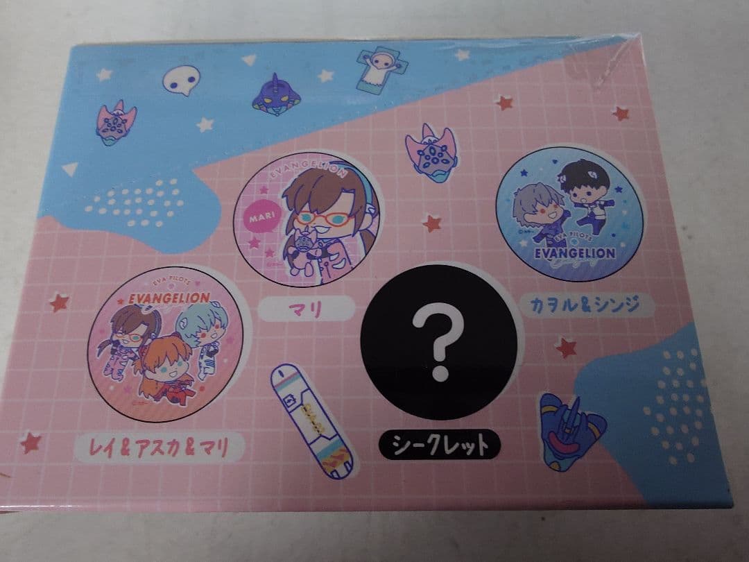 ① 新世紀エヴァンゲリオン トレーディング 缶バッジ　15箱　計240個