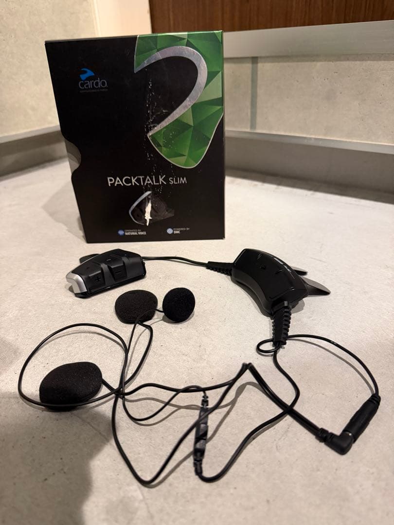 Cardo PACKTALK SLIMバイク用インカムカルドパックトークスリム