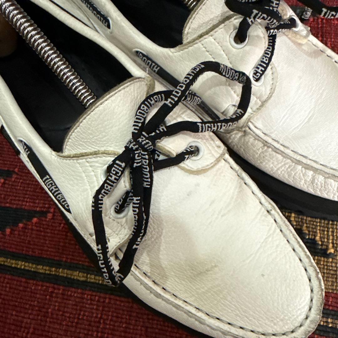 美品　タイトブース　パラブーツ MARO ホワイト　サイズ　UK8