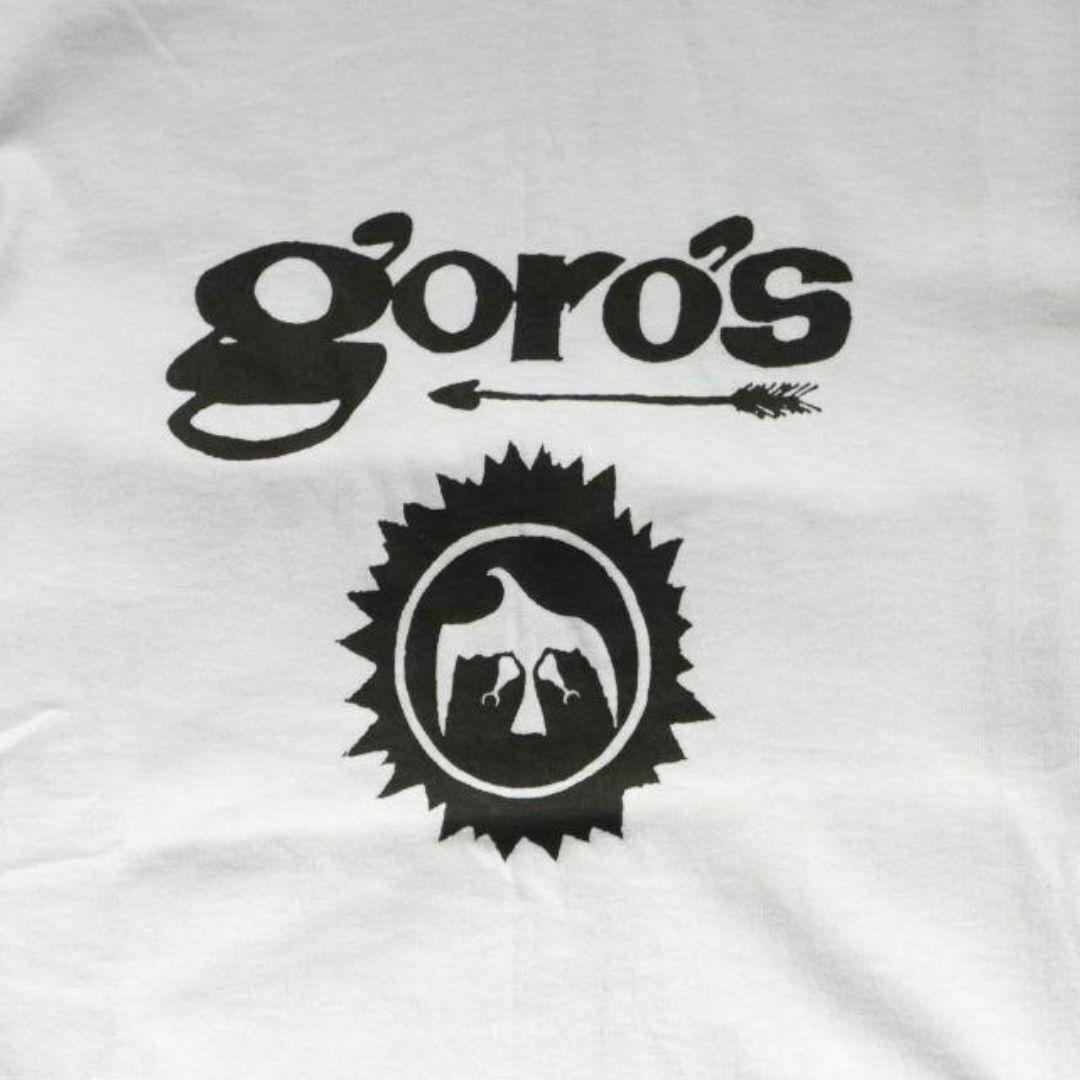 新品 90s 90年代 goro's ゴローズ Ｔシャツ 白 Sサイズ 初期