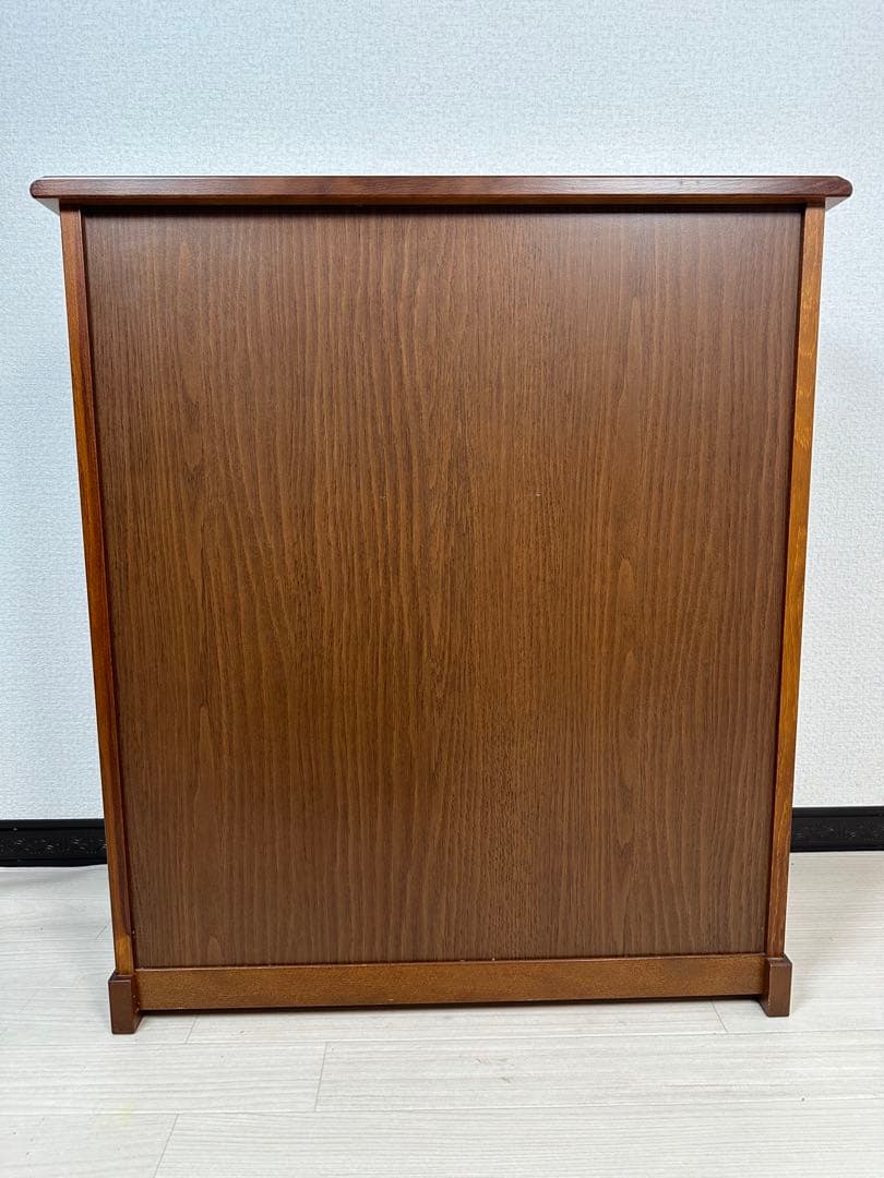 カリモク コロニアル 天然木 電話台 レンジ台 サイドチェスト ※i4※