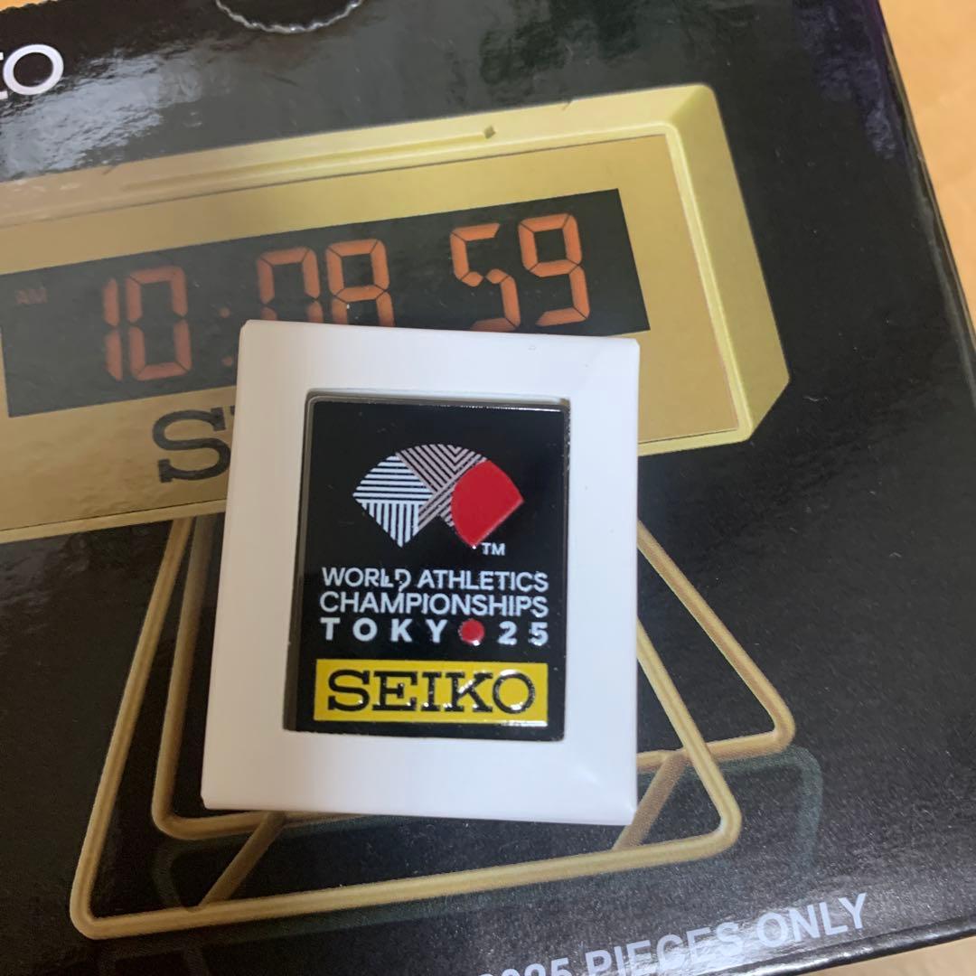 【限定2025台】東京2025世界陸上SEIKOデジタル置時計