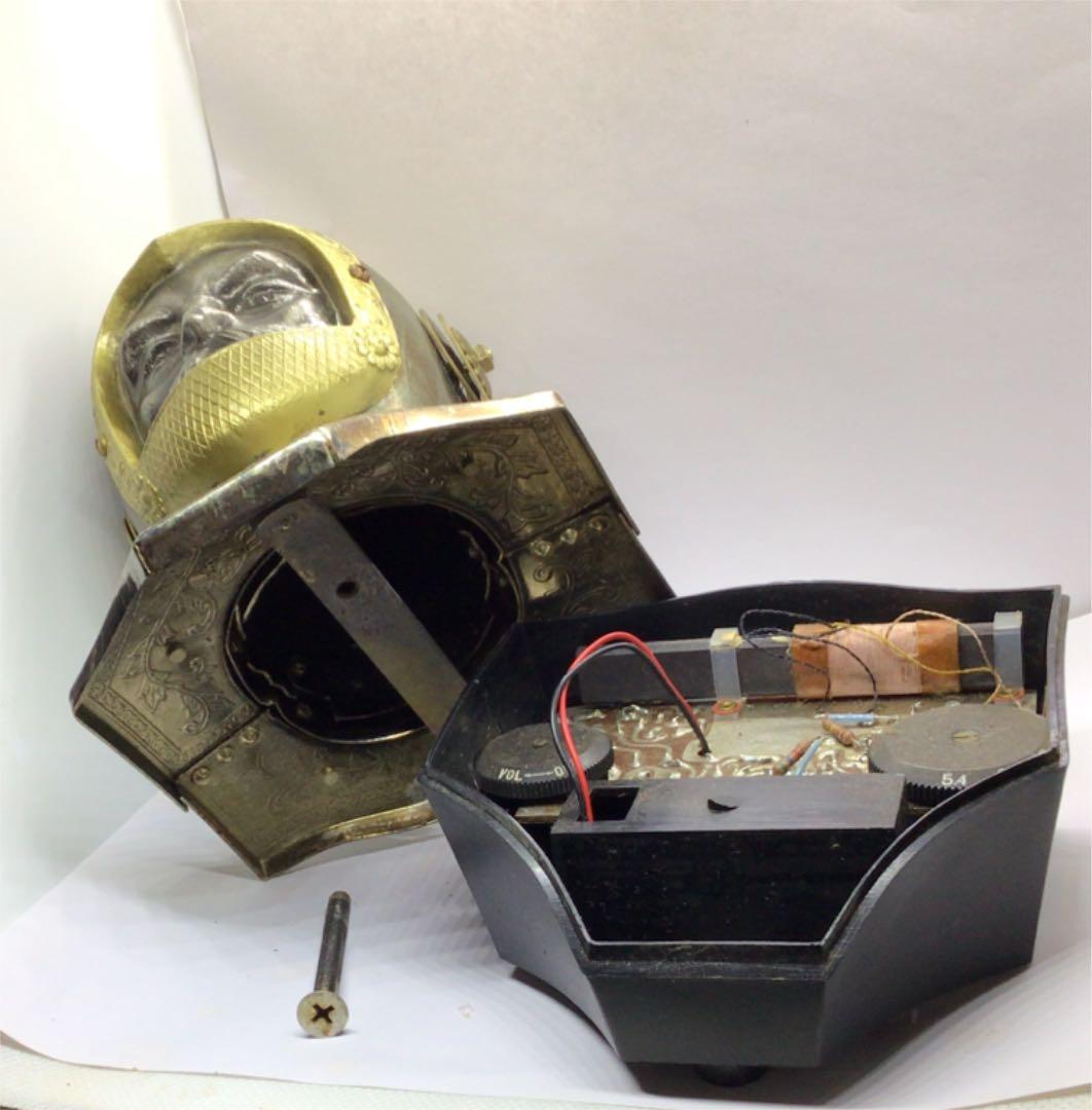 G＆Gニッカウイスキー 甲冑ラジオ 稼働中ですがジャンク扱いヴィンテージ 激レア