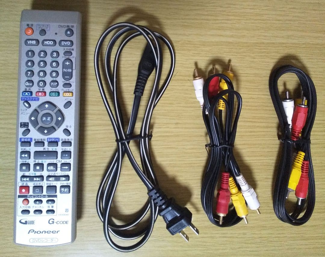 s*n様 Pioneer DVDレコーダー DVR-RT7H 05年製 VHS