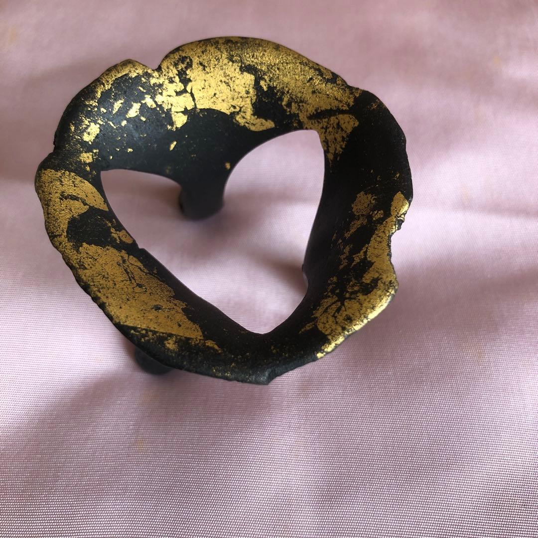 13代寒雉　鵬雲斉好銀杏蓋置