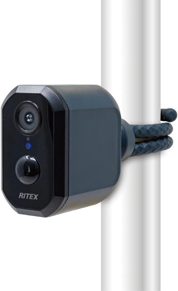 ムサシ RITEX 充電式どこでもセンサーWi-Fiカメラ C-RC7200