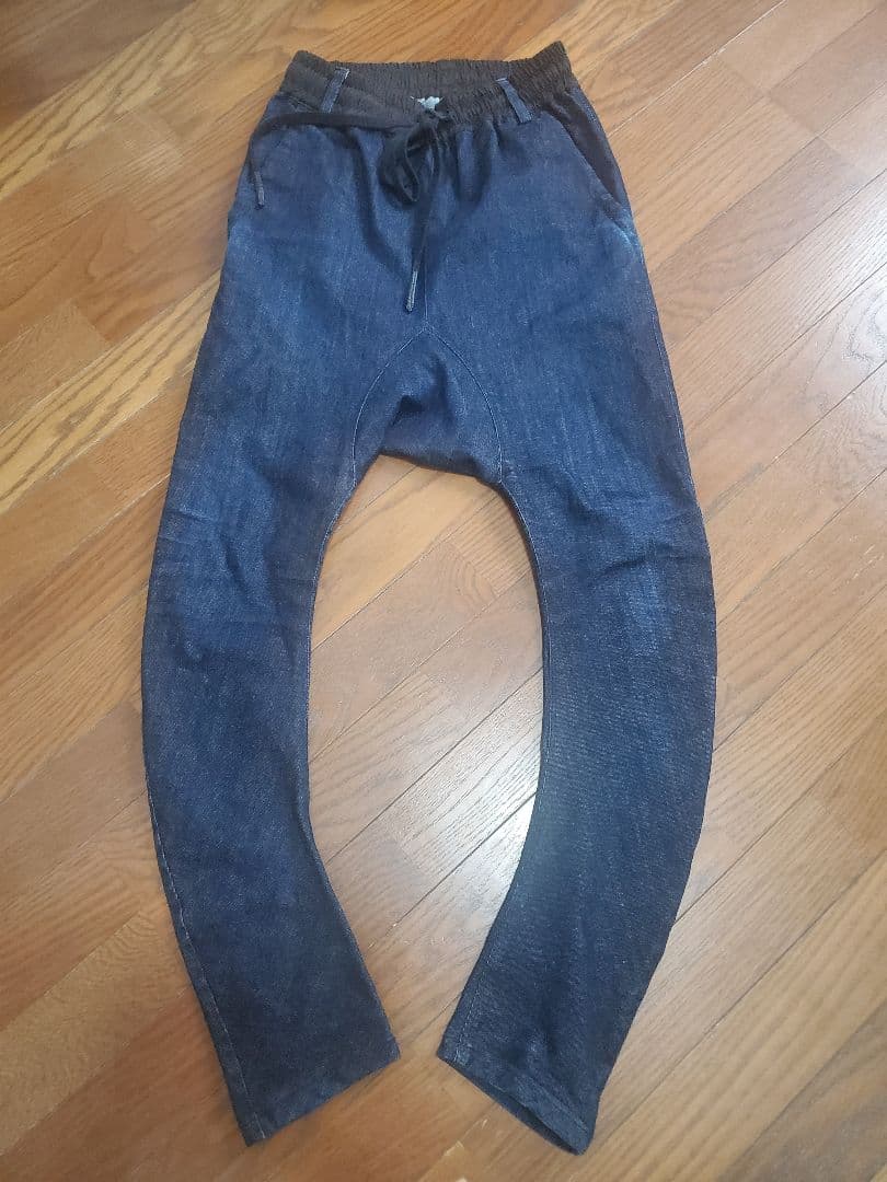 artefactアーティファクトサルエルパンツブルーインディゴ