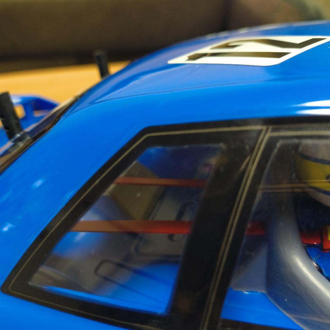 タミヤ　スカイラインボディ（ホイール、タイヤ、LED付き）のみ