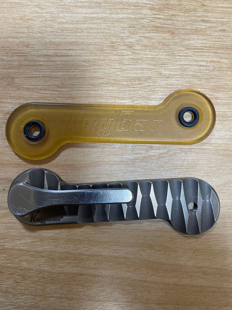 小物 keybar Ultem/Titanium&Blade Insert Combo